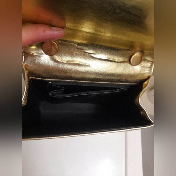 Crossbody Bag - Metallic Gold - CC -Style- - Picture 13 of 13